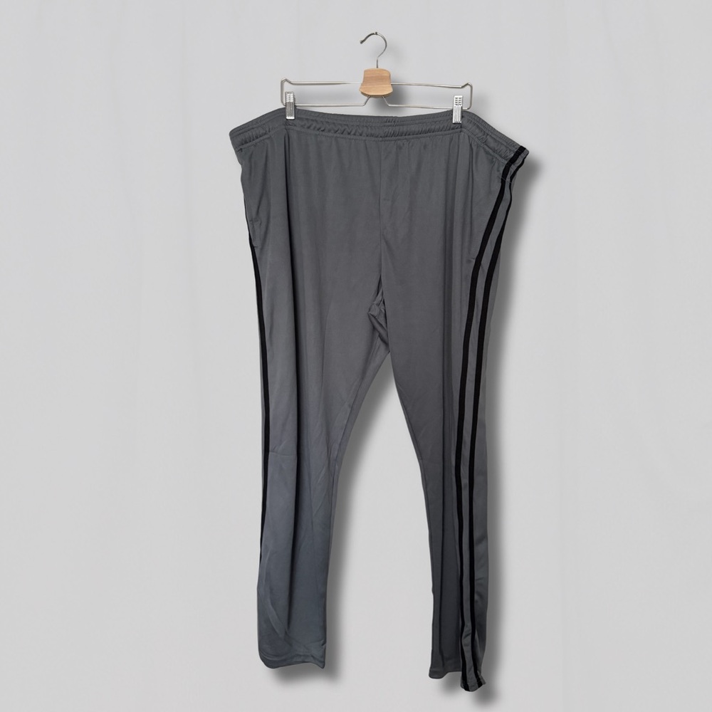 Charcoal Men's Joggers with Black Accents